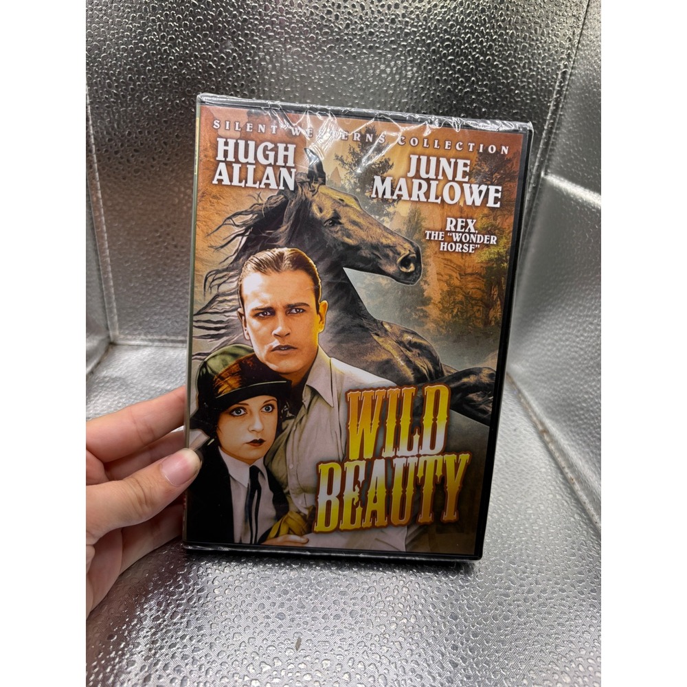 Wild Beauty DVD Silent Westerns Collection Hugh Allan June Marlowe Rex Horse NEW